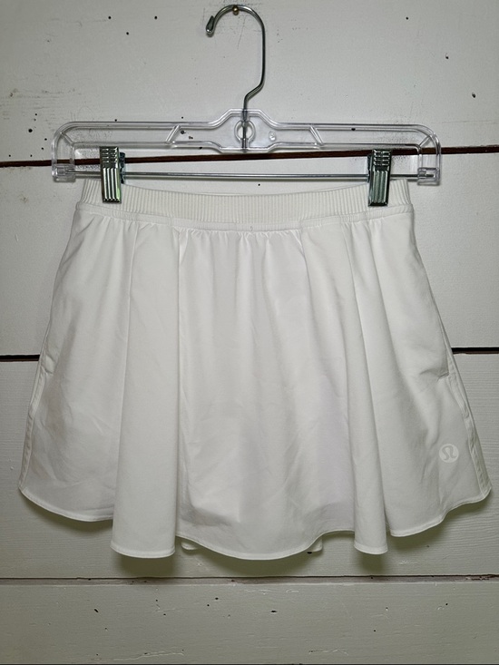 lululemon athletica Dresses & Skirts - Lululemon Narrow Waistband Tennis Skirt White